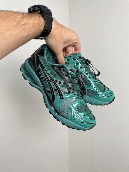 Зелені кросівки ASICS Unaffected GEL Kayano 14 Posy Green Bottle Green х Асікс 40 ALL16814 фото
