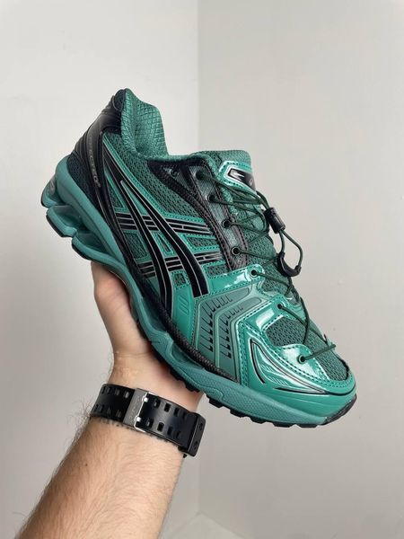 Зелені кросівки ASICS Unaffected GEL Kayano 14 Posy Green Bottle Green х Асікс 40 ALL16814 фото