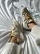 Сірі кросівки унісекс Nike SB Dunk Low Off White Grey Yellow Lot 37/50 х Данк 38 ALL12266 фото 10