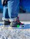 Чоловічі сірі кросівки Джордан 4 Ретро Nike Air Jordan 4 Retro Infrared Grey Red Black White 41 ALL09784M фото 9