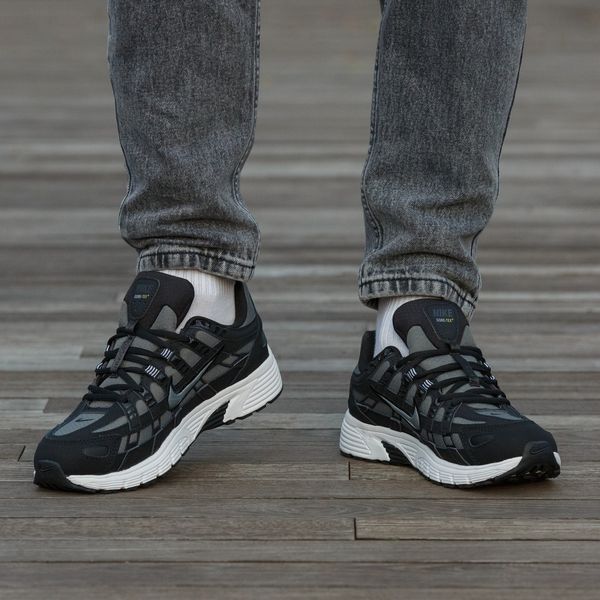 Чорні кросівки унісекс Nike P-6000 Black Grey Gore-Tex х Найк 36 ALL22664 фото
