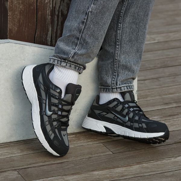 Чорні кросівки унісекс Nike P-6000 Black Grey Gore-Tex х Найк 36 ALL22664 фото