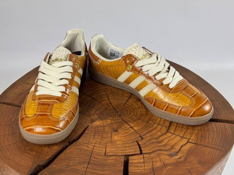 Жіночі жовті кросівки Adidas Samba Wales&Bonner Gold x Самба 37 ALL23779 фото