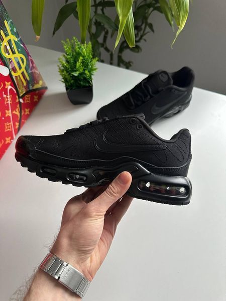 Чорні кросівки унісекс Nike Air Max TN Plus Black х Ейр Макс ТН Плюс 37 ALL24442 фото