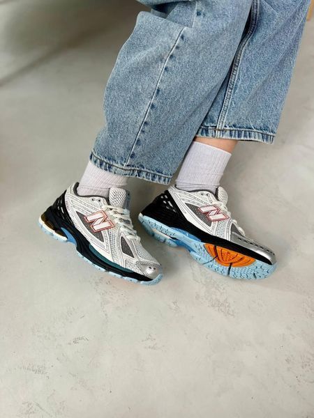 Білі кросівки унісекс New Balance 1906R White Black Grey х Нью Беланс 36 ALL15010 фото