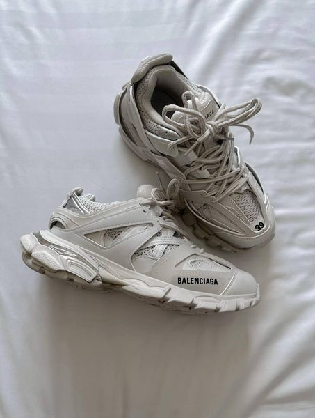 Білі кросівки Balenciaga Track White x Баленсіага Трек 36 ALL03388W фото