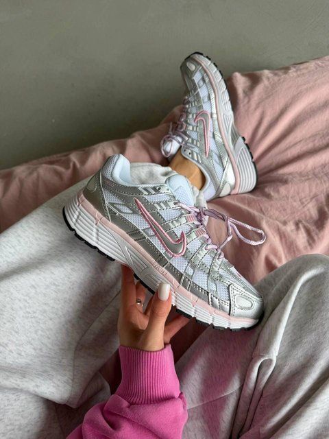 Жіночі білі кросівки Nike P-6000 White Elemental Pink х Найк 36 ALL23107 фото