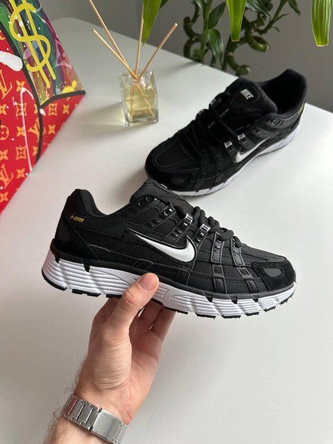 Жіночі чорні кросівки Nike P-6000 Black White Termo х Найк 36 ALL23012 фото