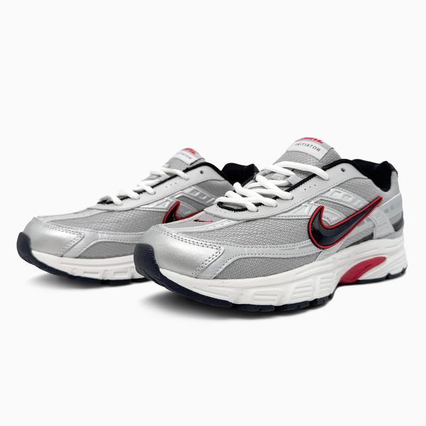 Чоловічі сріблясті кросівки Nike Initiator Silver Black Red Termo Gore-Tex х Найк 41 ALL19383 фото