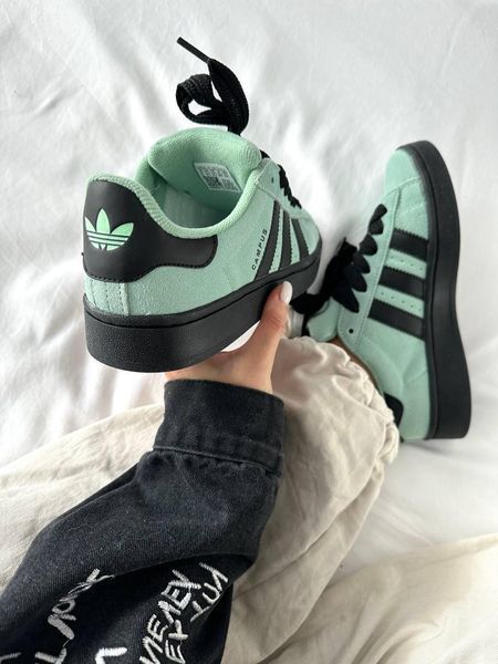 Жіночі кросівки Adidas Campus 00s Turquoise Mint Black x Адидас Кампус 37 ALL13596 фото