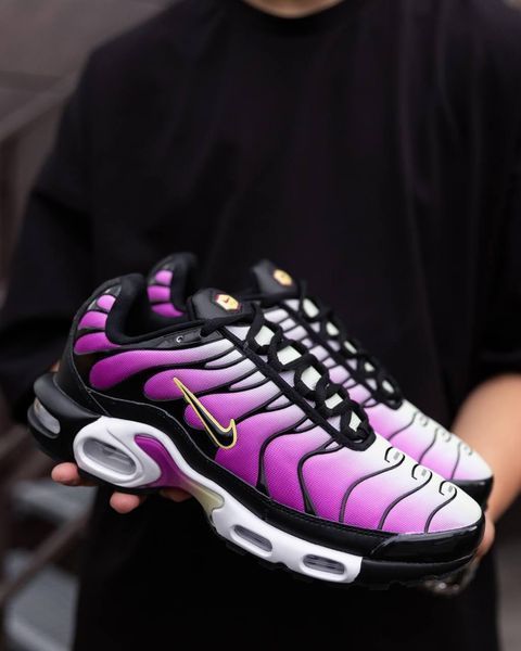Фіолетові кросівки унісекс Nike Air Max Tn Bold Berry Punk Black х Ейр Макс ТН Плюс 39 ALL17386 фото