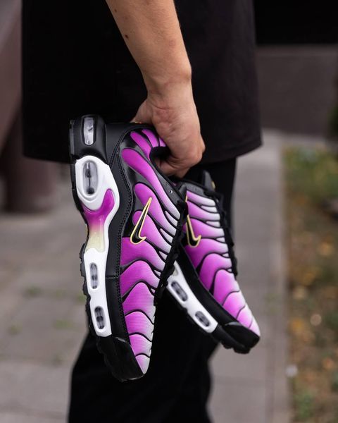 Фіолетові кросівки унісекс Nike Air Max Tn Bold Berry Punk Black х Ейр Макс ТН Плюс 39 ALL17386 фото
