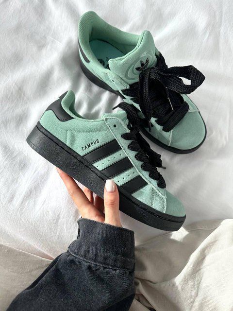 Жіночі кросівки Adidas Campus 00s Turquoise Mint Black x Адидас Кампус 37 ALL13596 фото