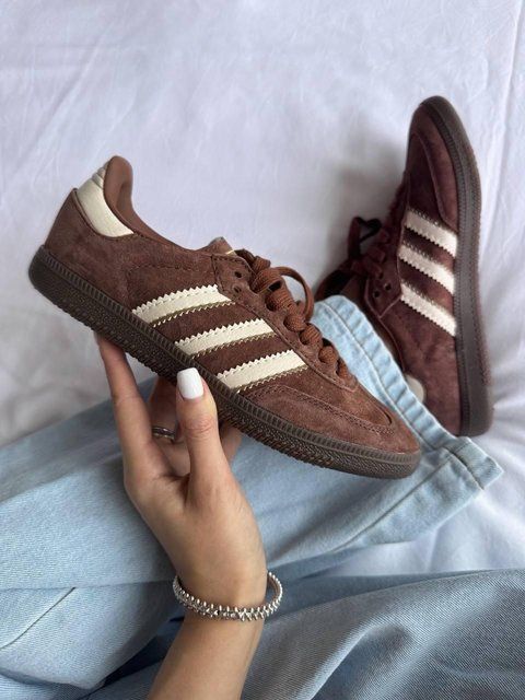 Коричневі кросівки Adidas Samba OG Preloved Brown Beige x Самба 36 ALL18745 фото