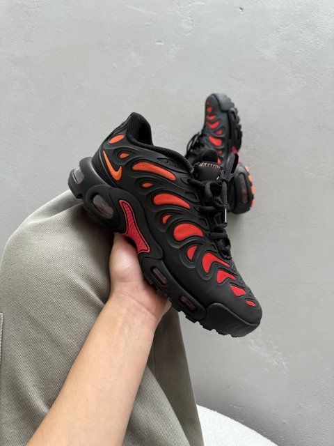 Чоловічі чорні кросівки Nike Air Max Drift Plus TN Black Red х Ейр Макс ТН 41 ALL18236 фото