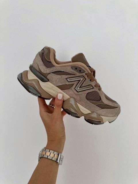 Бежеві кросівки унісекс New Balance 9060 Beige Brown х Нью Беланс 36 ALL14704 фото