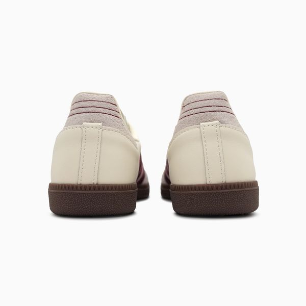 Жіночі молочні кросівки Adidas Samba OG Wonder White Maroon x Самба 36 ALL20157 фото