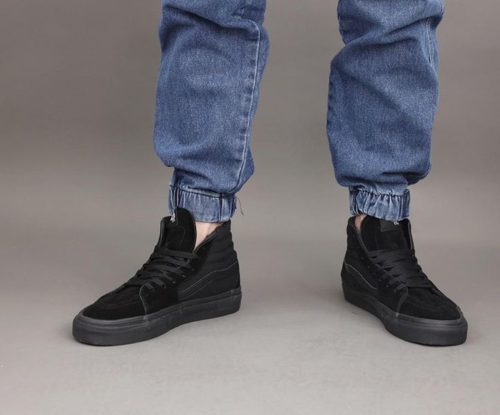 Чорні високі кеди Vans Old Skool SK8 High Black х Ванс 41 ALL11036 фото