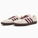 Жіночі молочні кросівки Adidas Samba OG Wonder White Maroon x Самба 36 ALL20157 фото 2