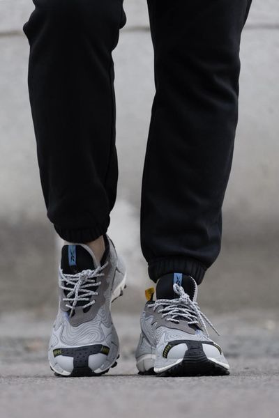 Чоловічі сірі кросівки Reebok Zig Kinetica li Edge Grey х Рібок 40 ALL16081 фото