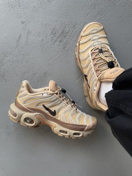 Бежеві кросівки унісекс Nike Air Max Tn Plus Beige Sesame х Ейр Макс ТН Плюс 36 ALL18078 фото
