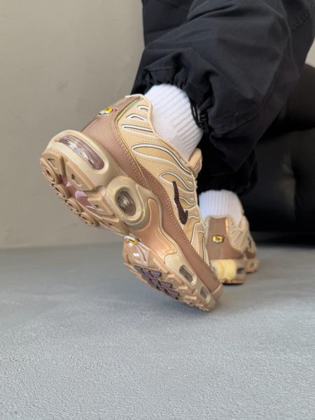 Бежеві кросівки унісекс Nike Air Max Tn Plus Beige Sesame х Ейр Макс ТН Плюс 36 ALL18078 фото