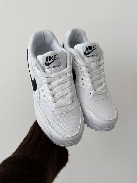 Білі кросівки унісекс Nike Air Max 90 Classic White х Ейр Макс 36 ALL18832 фото