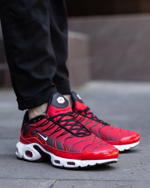 Червоні кросівки унісекс Nike Air Max Tn Red White Black х Ейр Макс 42 ALL17355 фото