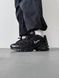 Чоловічі чорні кросівки Nike Air Max TN Plus Black White Logo х Ейр Макс ТН 40 ALL11232 фото 4