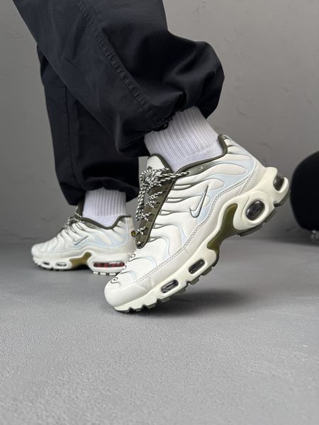 Білі кросівки унісекс Nike Air Max TN Light Bone Olive х Ейр Макс ТН ALL15634 фото