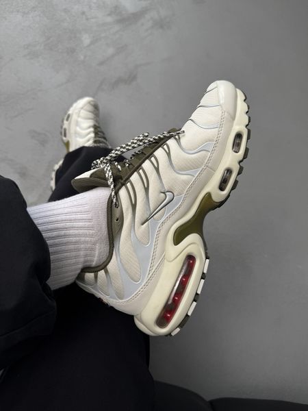 Білі кросівки унісекс Nike Air Max TN Light Bone Olive х Ейр Макс ТН ALL15634 фото