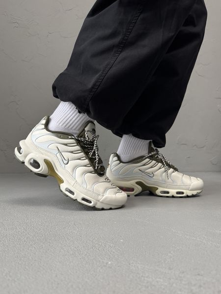 Білі кросівки унісекс Nike Air Max TN Light Bone Olive х Ейр Макс ТН ALL15634 фото