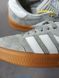 Чоловічі сірі кросівки Adidas Samba XLG Grey White Platform x Самба 42 ALL17660 фото 4