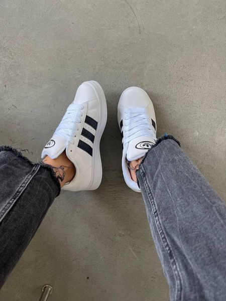 Жіночі білі кросівки Adidas Campus 00s White Black x Адідас Кампус 39 ALL15641 фото