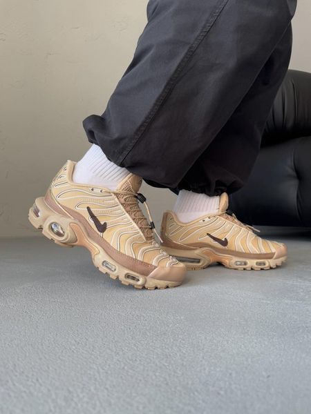 Бежеві кросівки унісекс Nike Air Max Tn Plus Beige Sesame х Ейр Макс ТН Плюс 38 ALL18078 фото