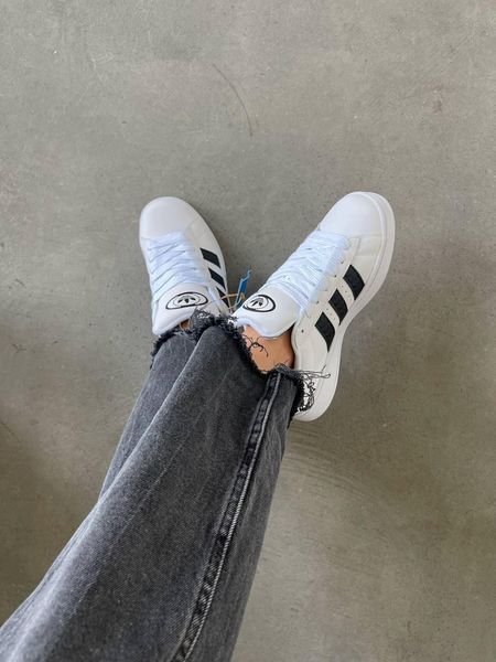 Жіночі білі кросівки Adidas Campus 00s White Black x Адідас Кампус 39 ALL15641 фото