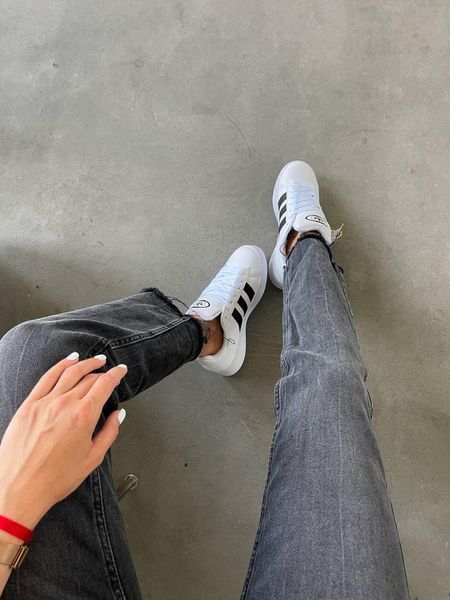 Жіночі білі кросівки Adidas Campus 00s White Black x Адідас Кампус 39 ALL15641 фото