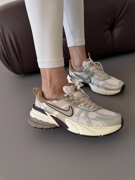 Бежеві кросівки унісекс Nike V2K Runtekk Overwood Brown Light Bone х Ейр Макс 36 ALL16346 фото