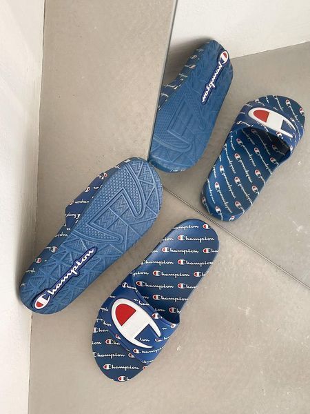 Сині літні шльопанці Чемпіон Блу унісекс Champion Slippers Blue 37 ALL06806W фото