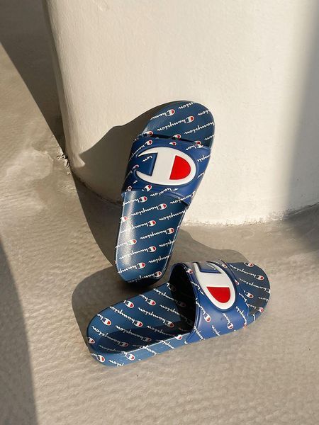 Сині літні шльопанці Чемпіон Блу унісекс Champion Slippers Blue 37 ALL06806W фото