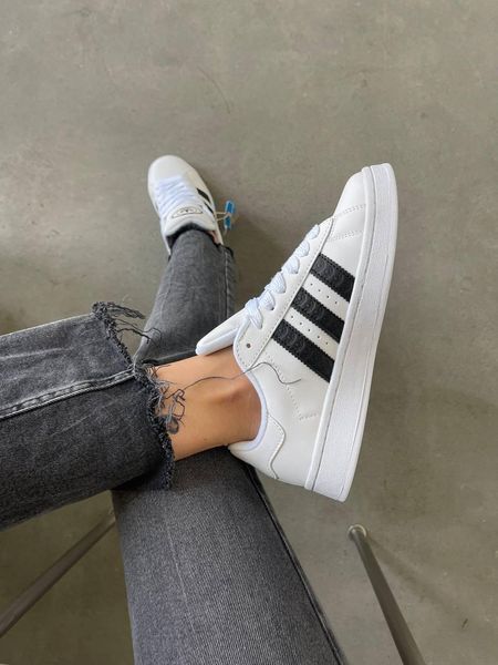 Жіночі білі кросівки Adidas Campus 00s White Black x Адідас Кампус 39 ALL15641 фото