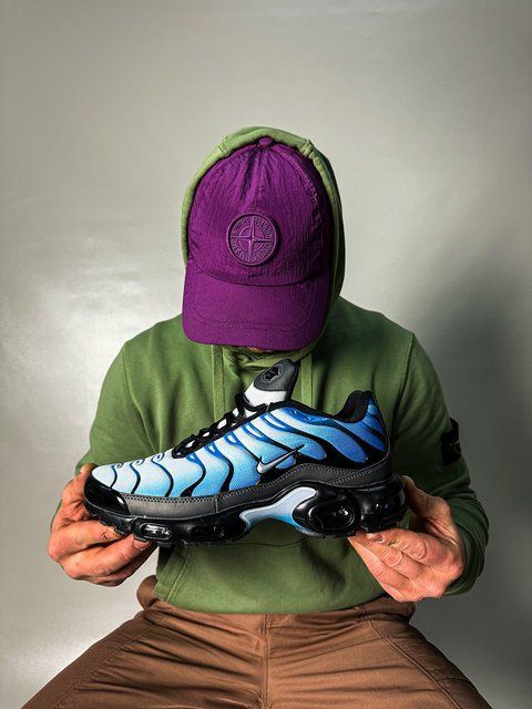 Чоловічі блакитні кросівки Nike Air Max TN Plus Light Blue х Ейр Макс ТН 42 ALL18052 фото