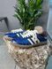 Жіночі сині кросівки Adidas Samba Wales & Bonner Blue x Самба 36 ALL23778 фото 1