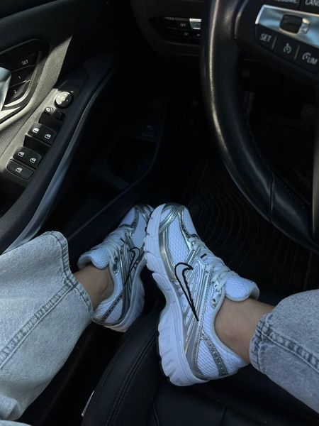 Сірі кросівки унісекс Nike Air Max Moto 2K White Silver Black х Найк 36 ALL24713 фото