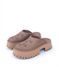 Жіночі бежеві сабо, крокси Gucci Platform Crocs Cacao х Гучі 37 ALL17636 фото 1