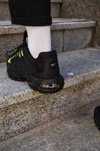 Чорні кроссовки унісекс Nike Air Max TN Terrascape Plus Black Green х Ейр Макс ТН Плюс 37 ALL16701 фото
