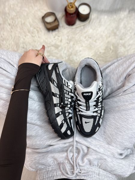 Чорні кросівки унісекс Nike P-6000 White Grey Black Termo х Найк 36 ALL23139 фото