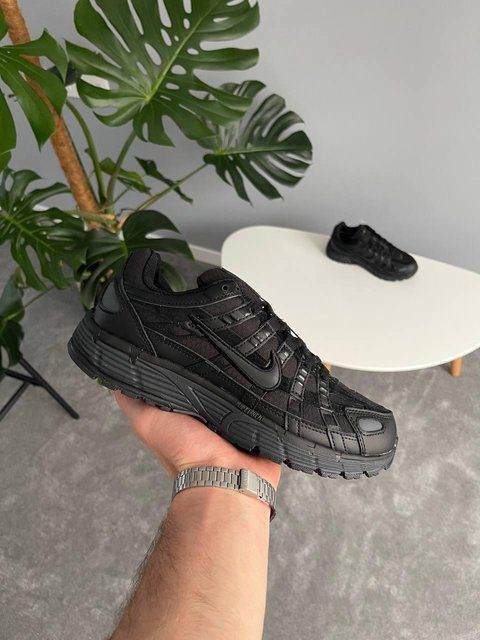 Чорні кросівки унісекс Nike P-6000 White Grey Black Termo х Найк 37 ALL22558 фото
