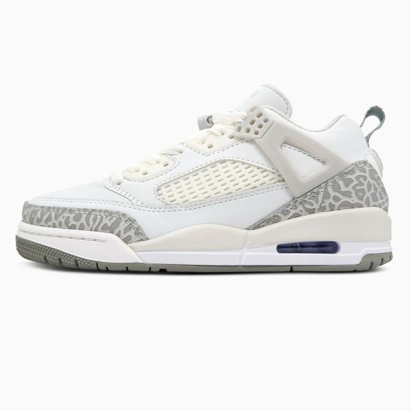 Білі кросівки унісекс Jordan 3 Spizike Low Summit White х Джордан 36 ALL24447 фото