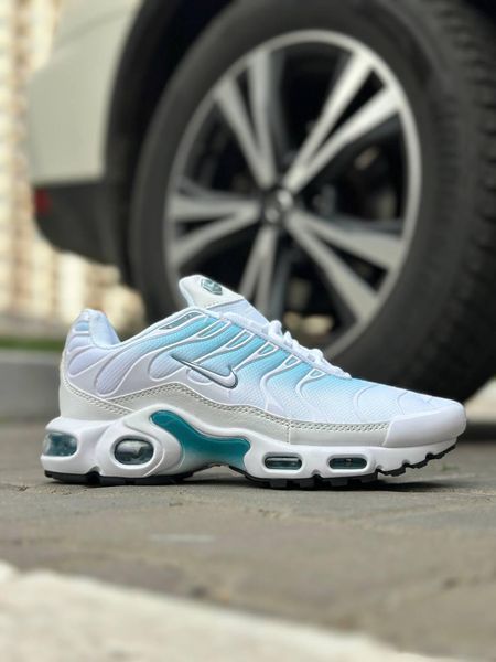 Жіночі білі кросівки Nike Air Max TN Plus White Blue х Ейр Макс ТН 36 ALL12809 фото